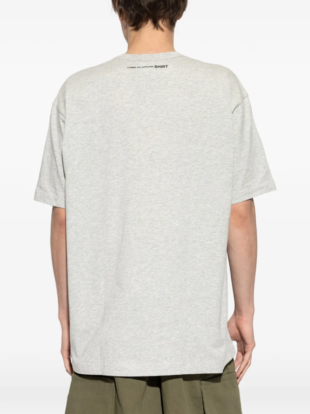Comme Des Garçons Shirt T-shirt met ronde hals Grijs