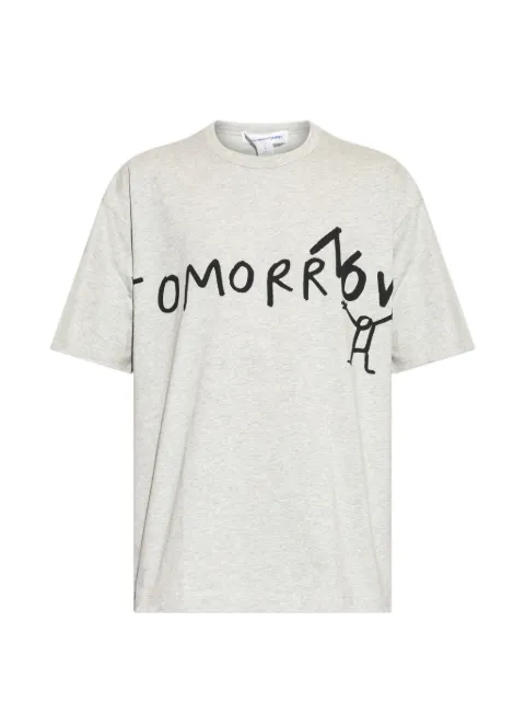 Comme Des Garçons Shirt playera con cuello redondo