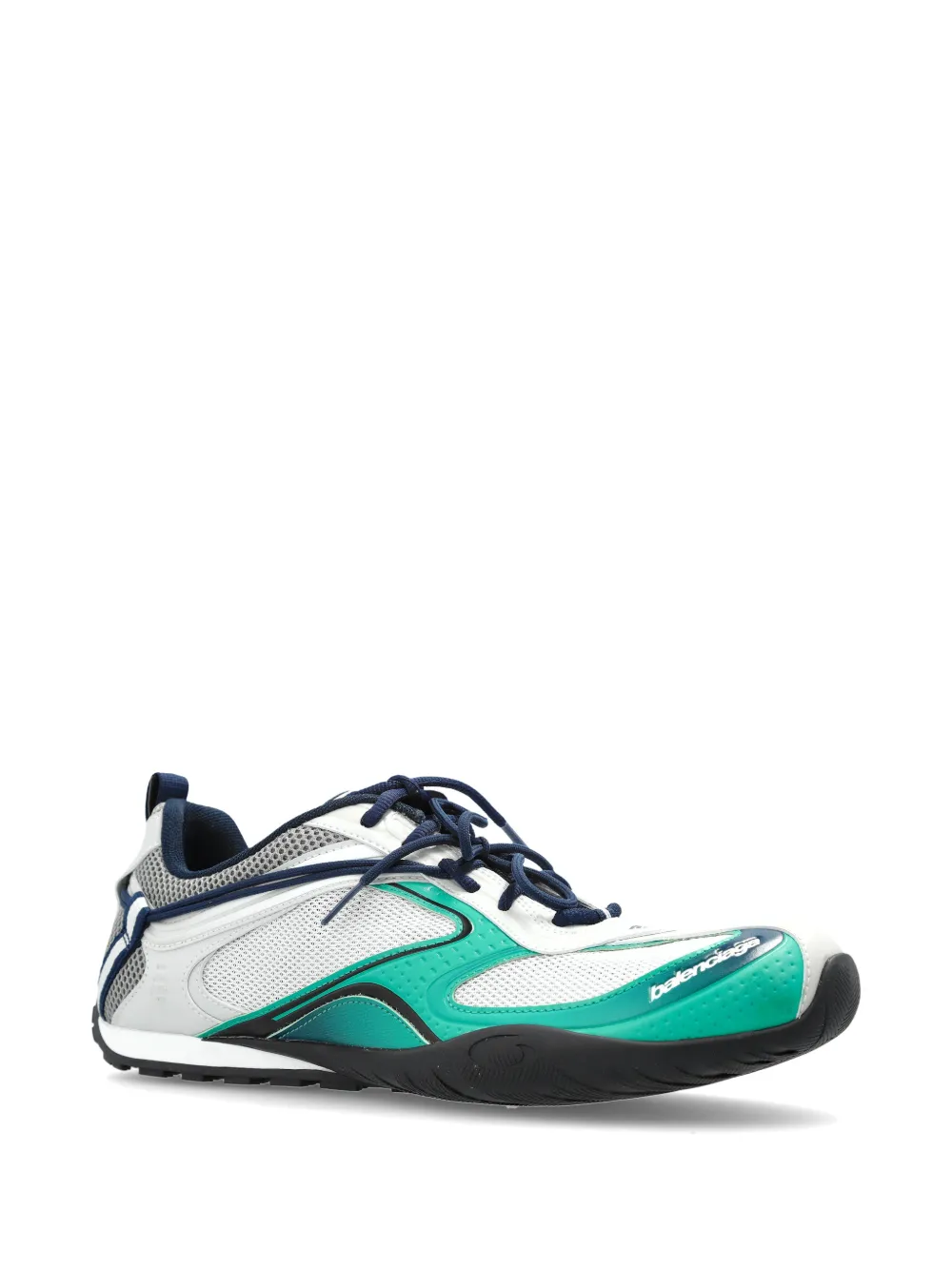 Balenciaga Radar sneakers met mesh vlakken Wit