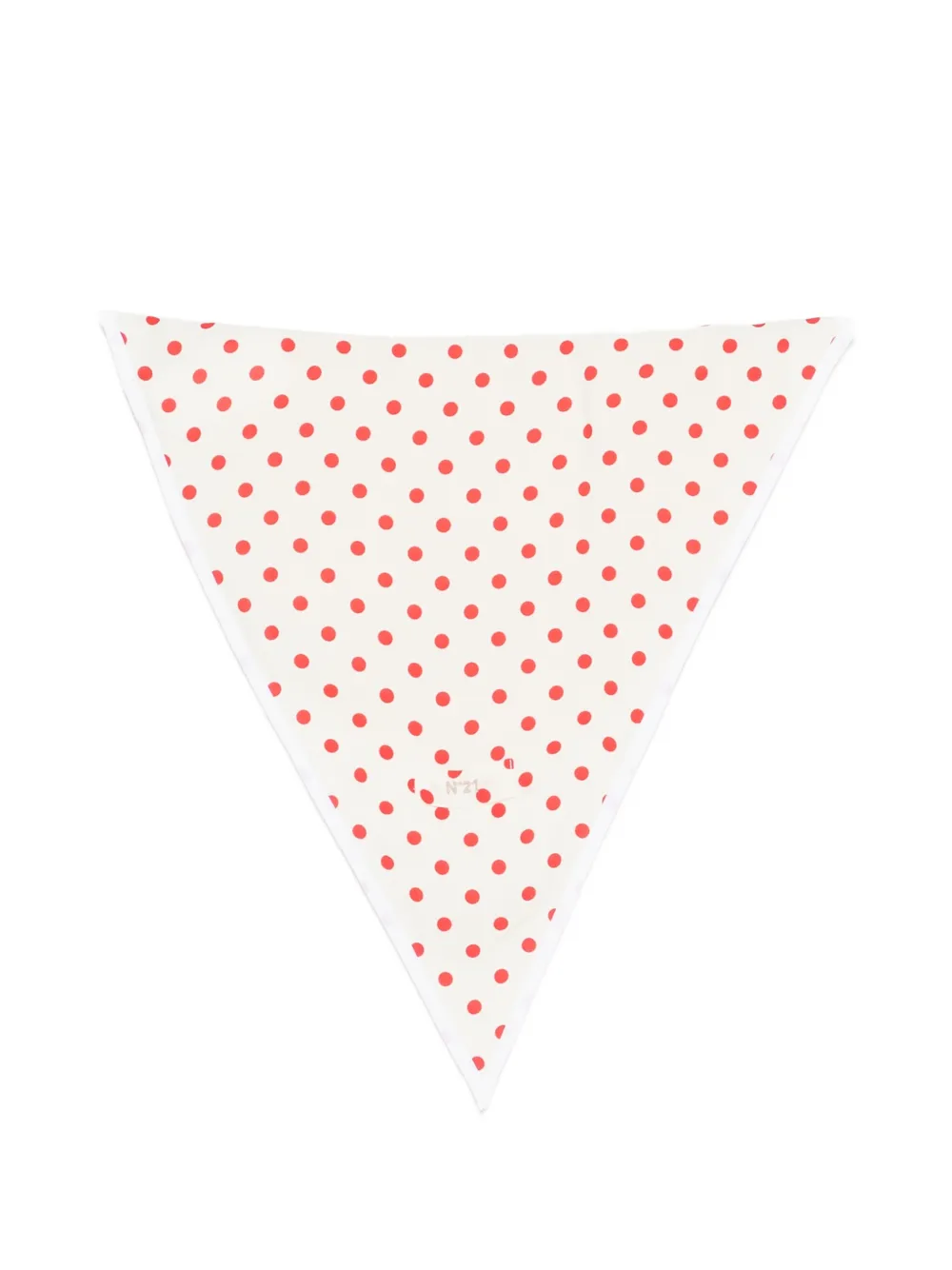 Nº21 polka-dot scarf - Toni neutri