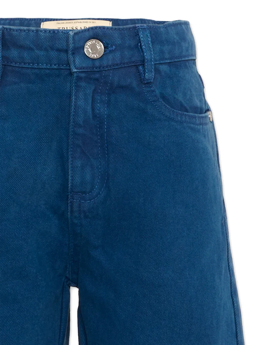TRUSSARDI JUNIOR Katoenen shorts Blauw