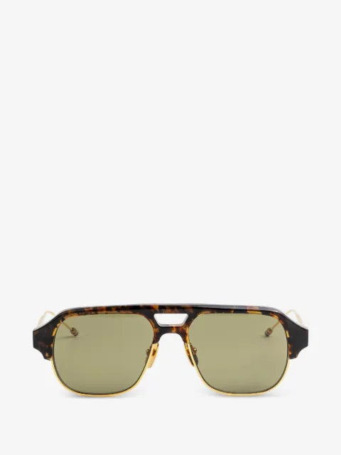 Thom Browne Eyewear pilot-frame sunglasses