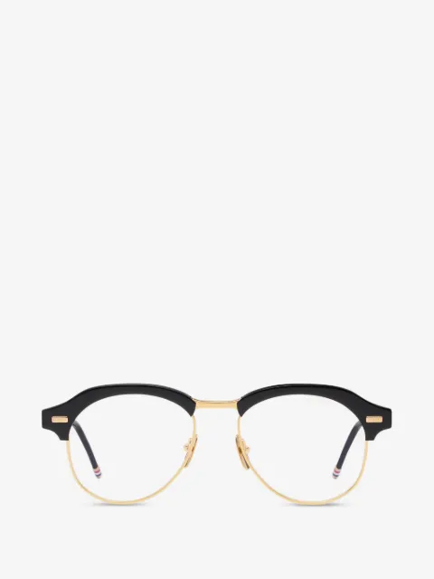 Thom Browne Eyewear browline-frame glasses