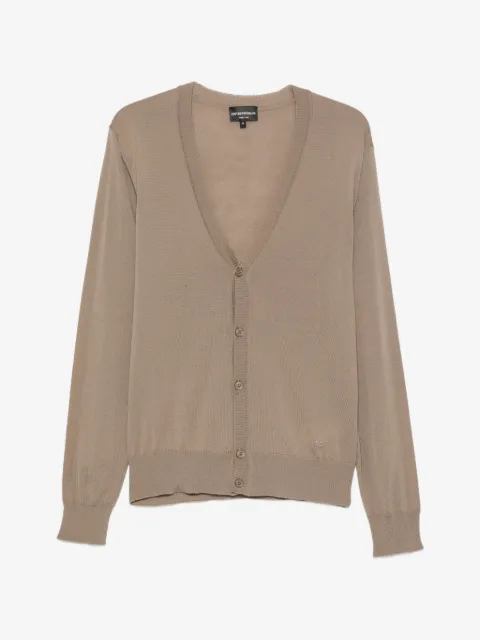 Emporio Armani cardigan boutonné à col v