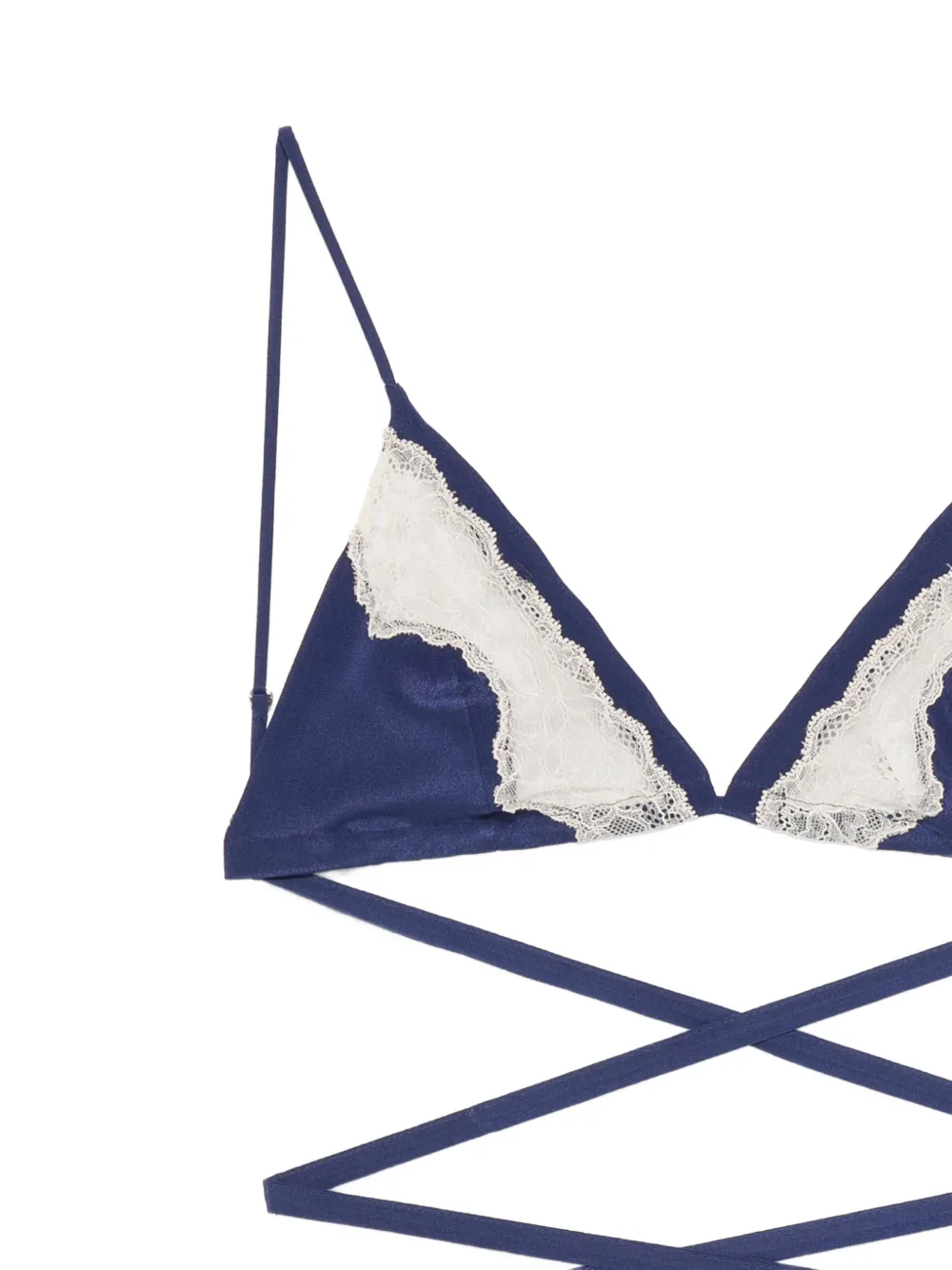 Jejia Anna bh met kanten afwerking Blauw
