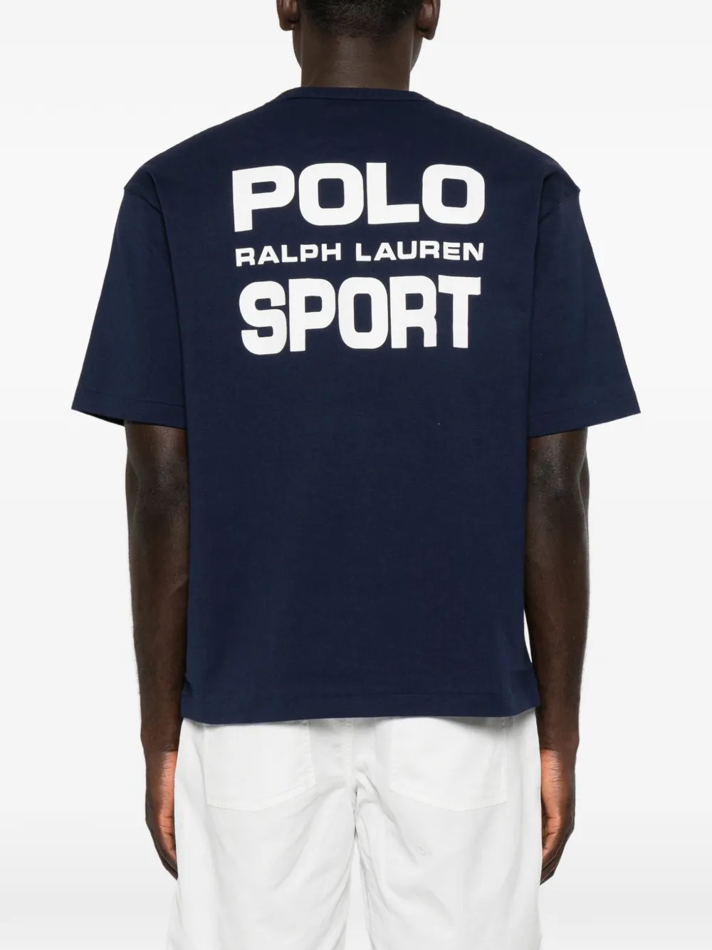 Polo Ralph Lauren T-shirt met geborduurd logo Blauw