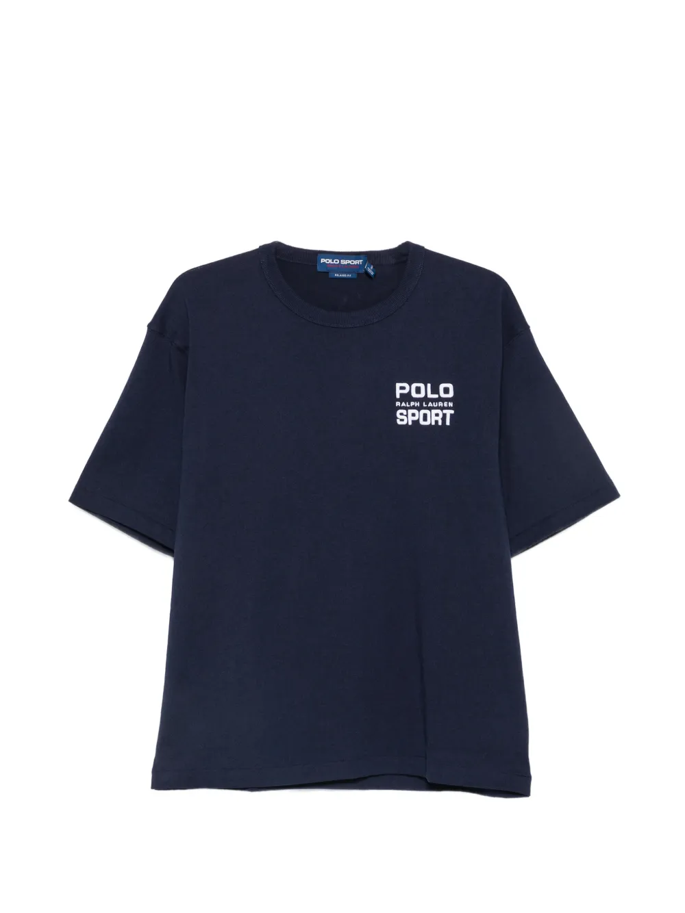 Polo Ralph Lauren logo-embroidered T-shirt - Blau