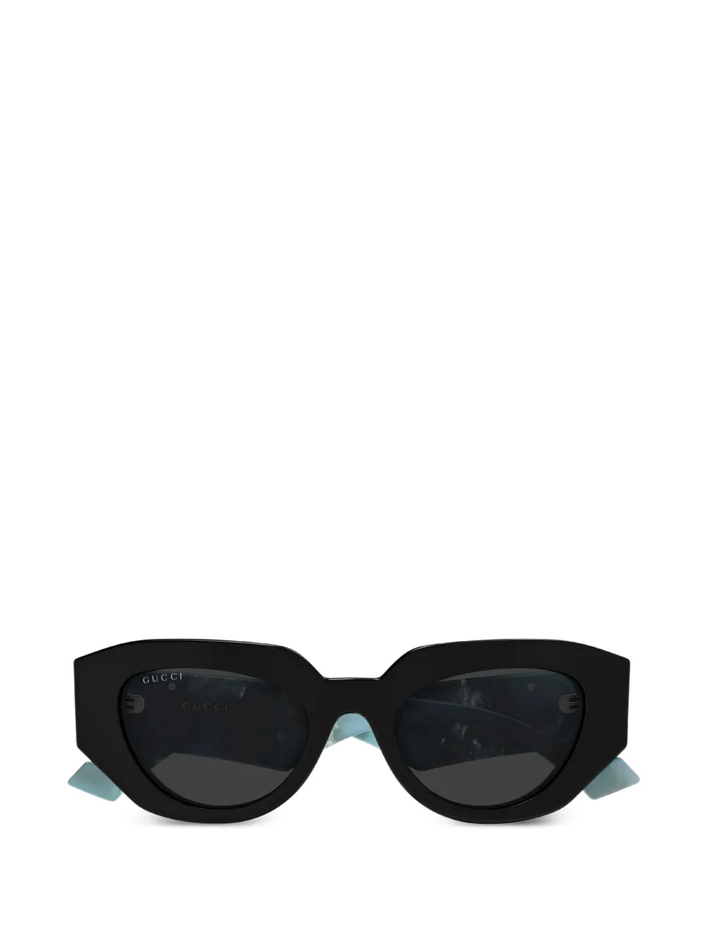 Gucci Eyewear geometric-frame sunglasses - Nero