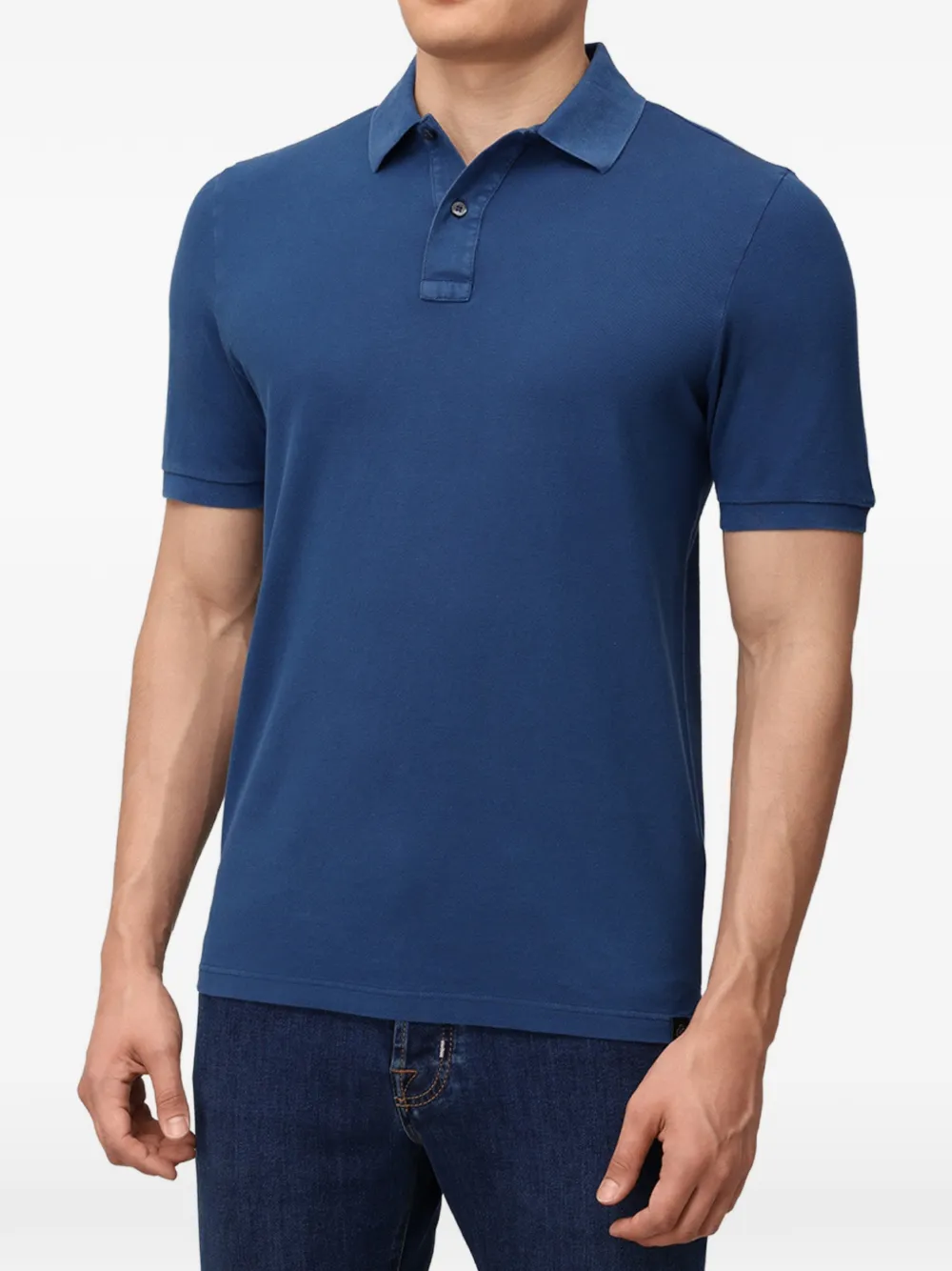 Gran Sasso Poloshirt met korte mouwen Blauw