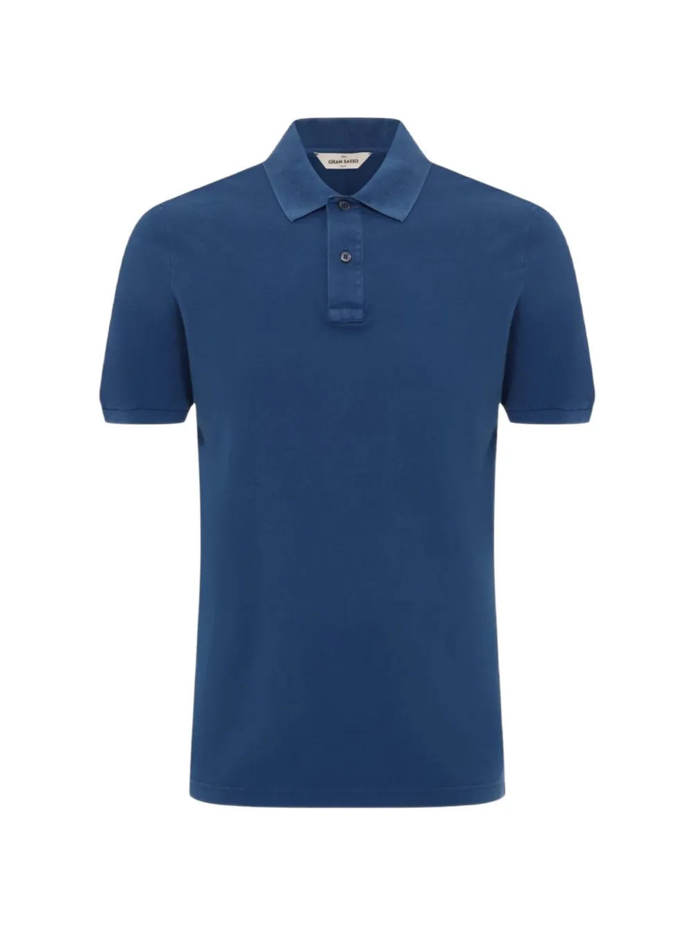 Gran Sasso short-sleeve polo shirt - Blu