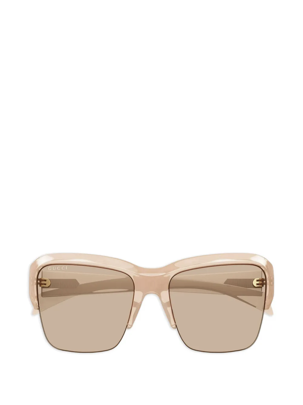Gucci Eyewear square-frame sunglasses - Toni neutri