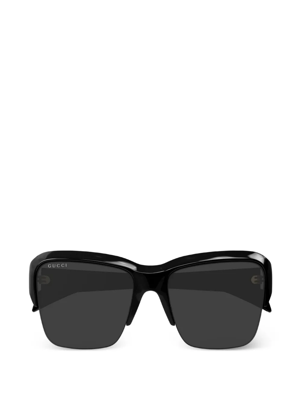Gucci oversized square-frame sunglasses - Schwarz