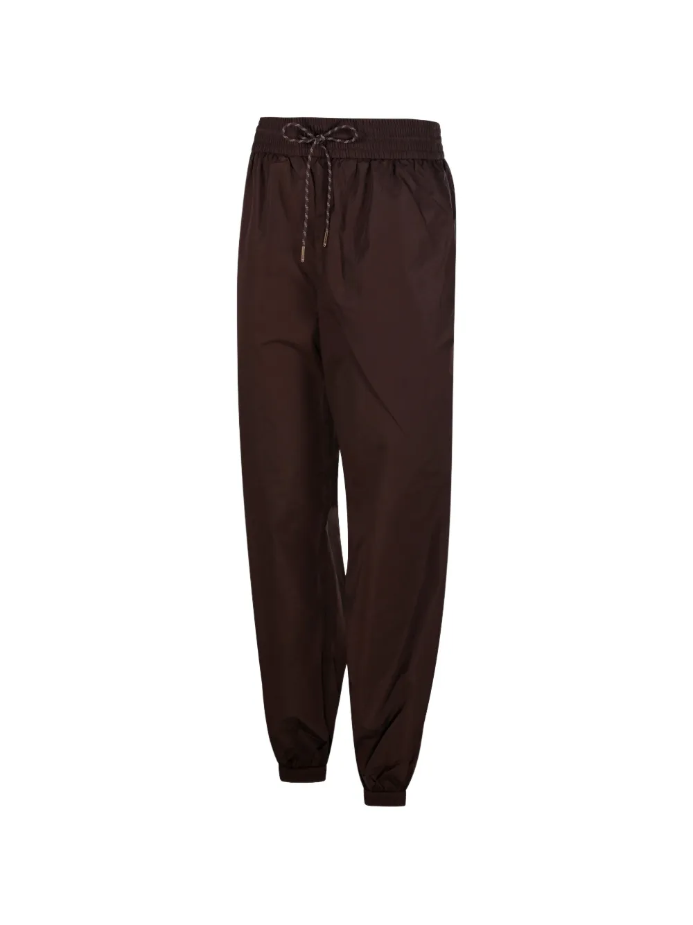 Zimmermann Drawstring Elasticated-cuff Track Pants In Brown