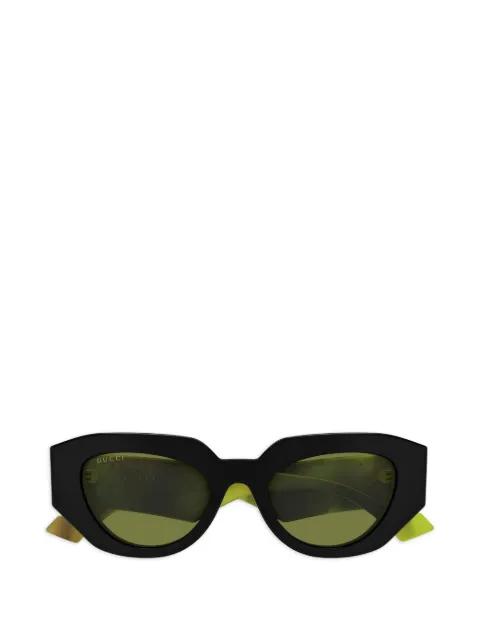 Gucci geometric-frame sunglasses