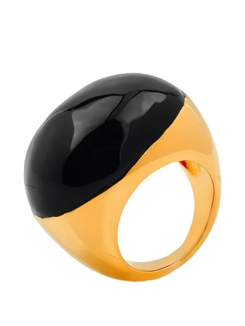 Marni cabochon-cut resin ring
