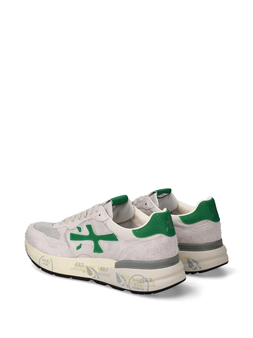 Premiata Mick panelled sneakers Grijs