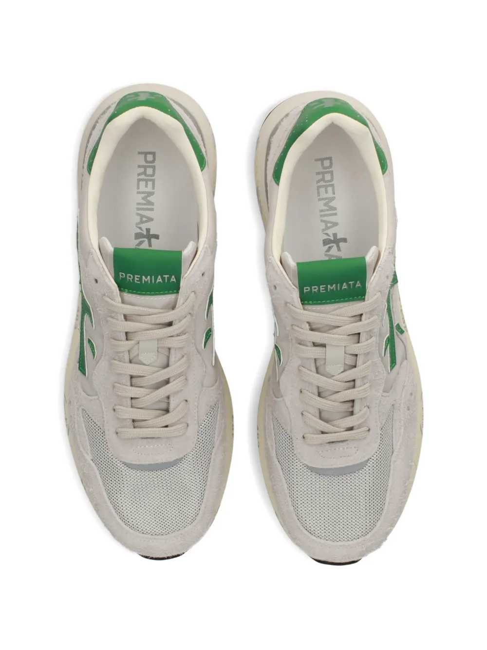 Premiata Mick panelled sneakers Grijs