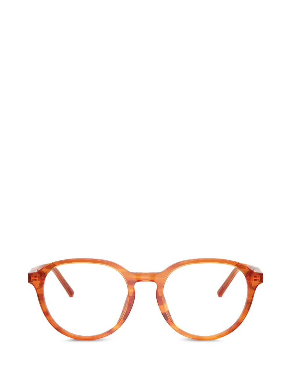 Dolce & Gabbana Eyewear round-frame glasses - Arancione