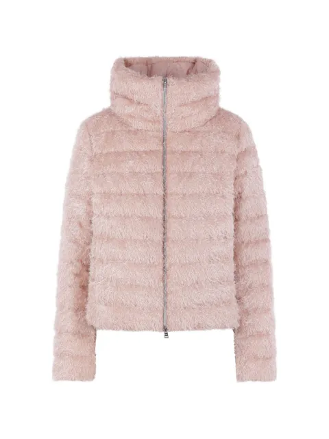 Herno quilted faux-fur coat