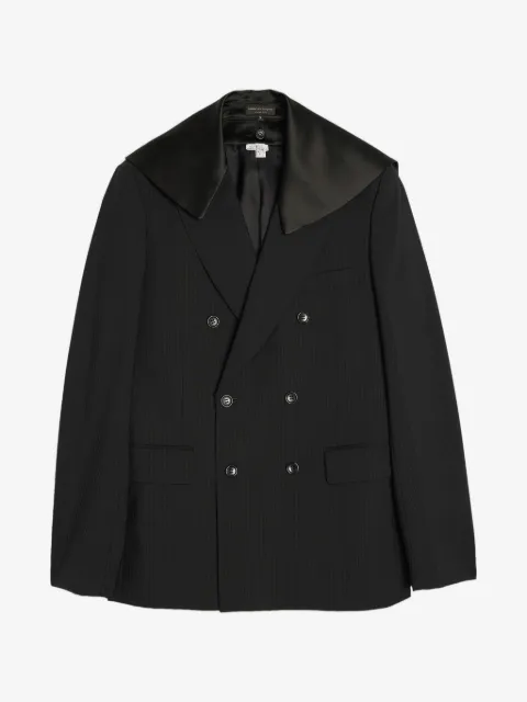 Comme des Garçons Homme Plus costume à veste à boutonnière croisée et fines rayures