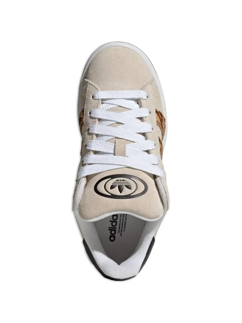 adidas Kids Campus 00s striped sneakers Beige