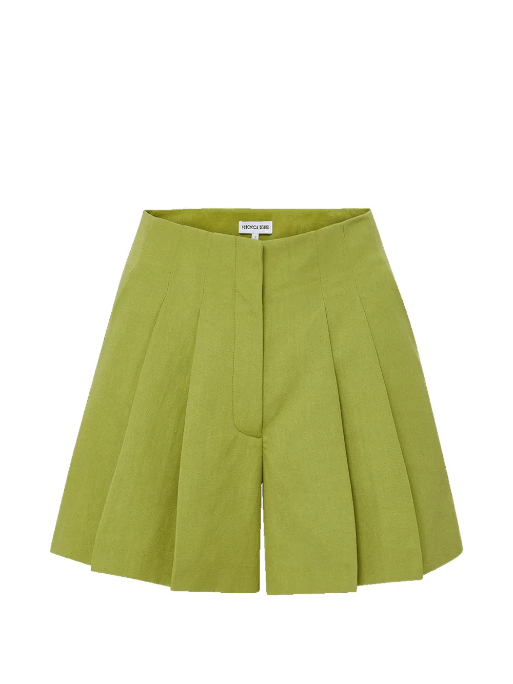 Veronica Beard Gables pleated shorts - Grün