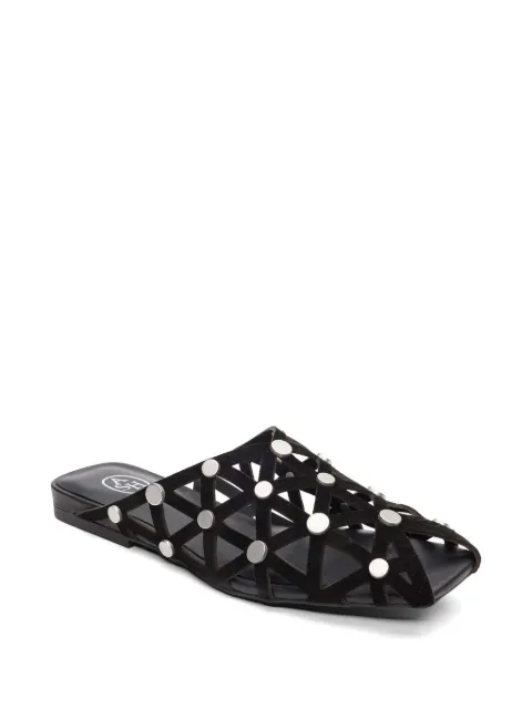 Ash Bone stud-embellished cut-out sandals