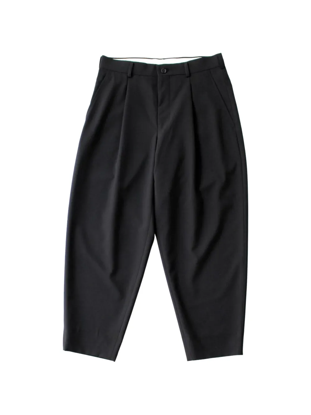 Comme des Garçons Homme Deux pleated tapered-leg trousers - Nero