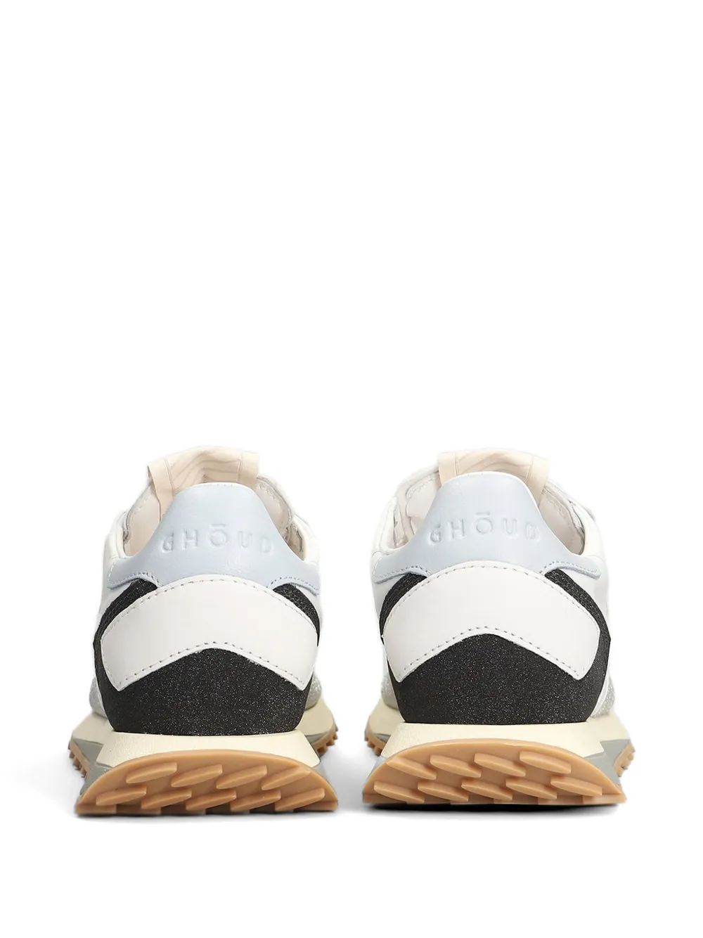 GHŌUD Rush glitter-embellished sneakers Wit