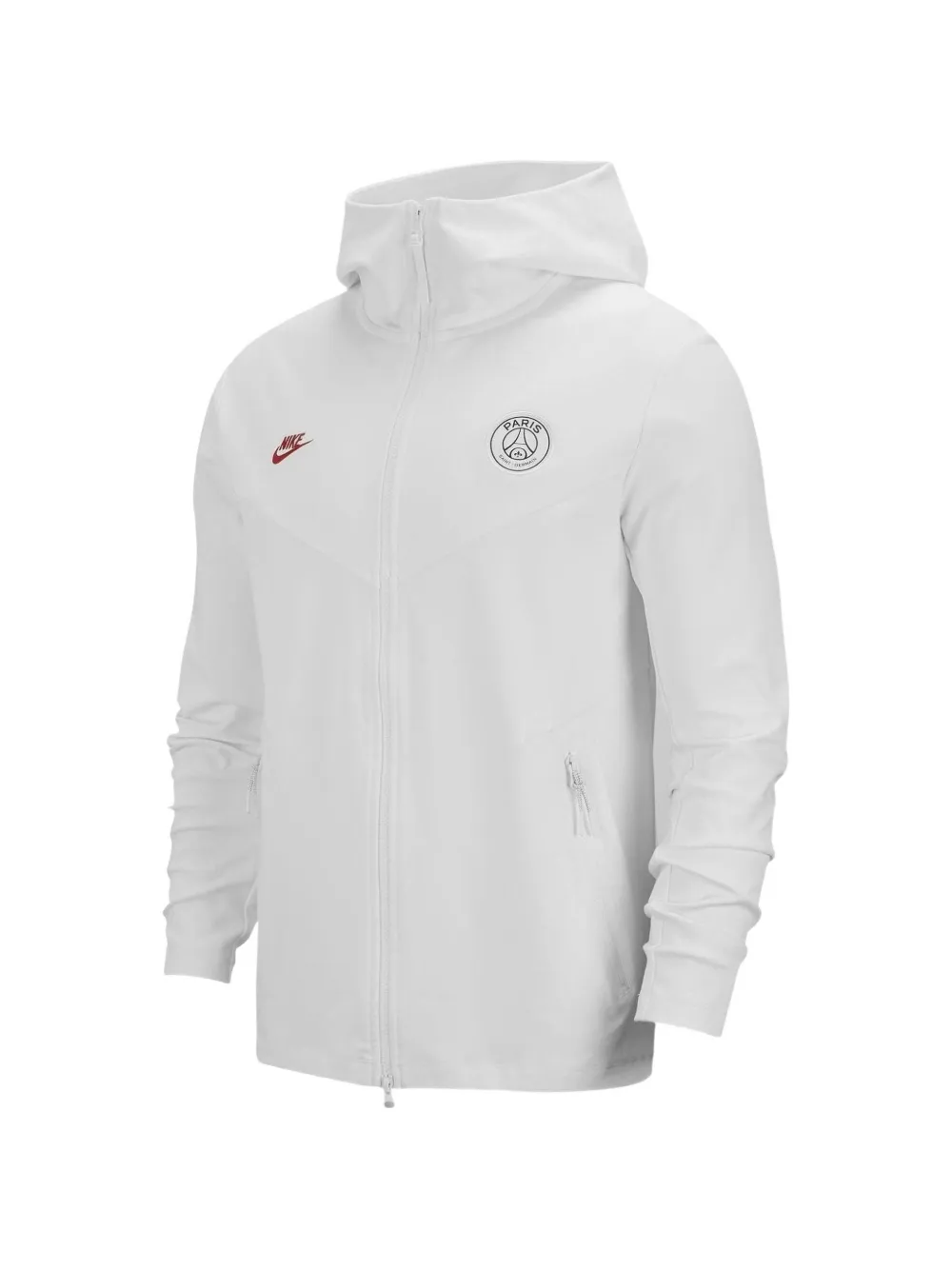 Nike Paris Saint-Germain Tech Fleece Kapuzenjacke - Weiß