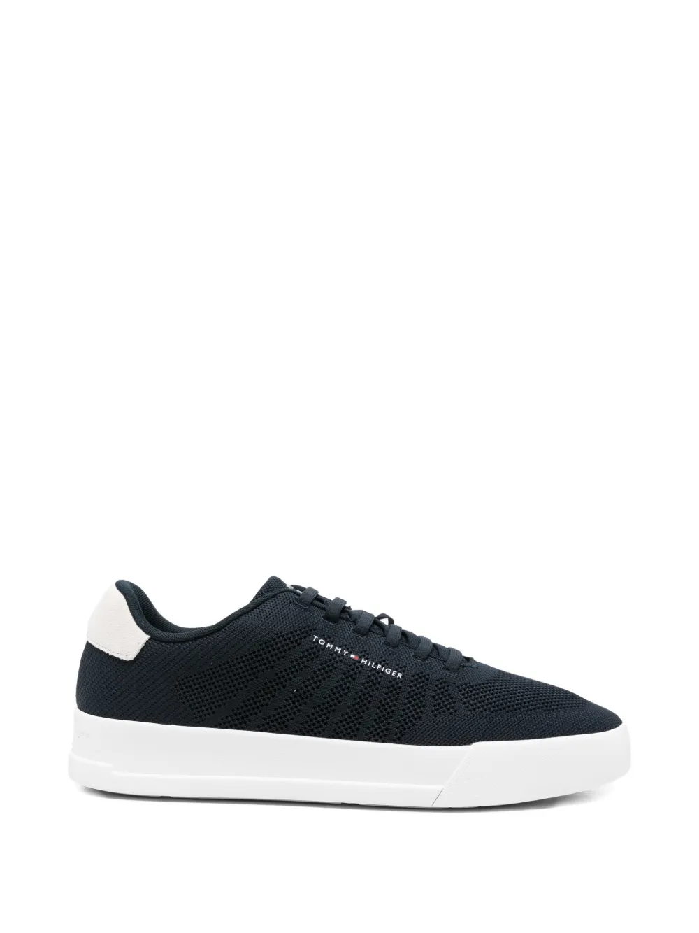 Tommy Hilfiger logo-print sneakers - Blu