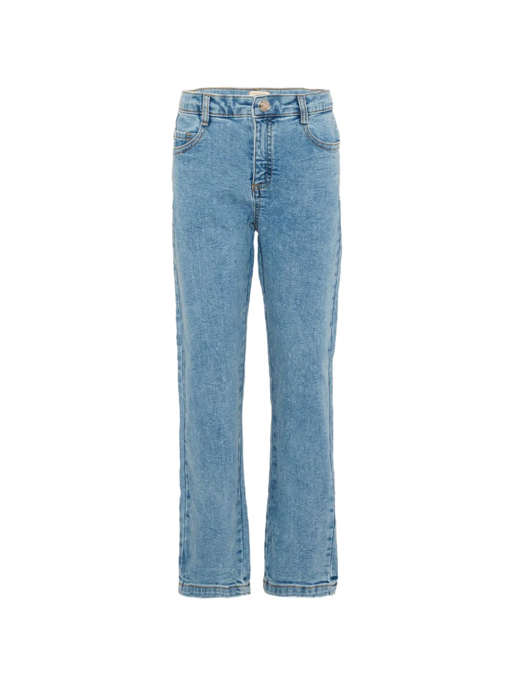 TRUSSARDI JUNIOR logo-patch jeans - Blu