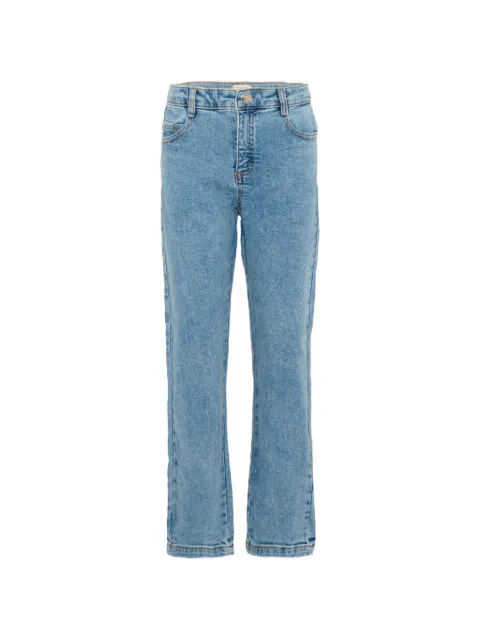 TRUSSARDI JUNIOR logo-patch jeans