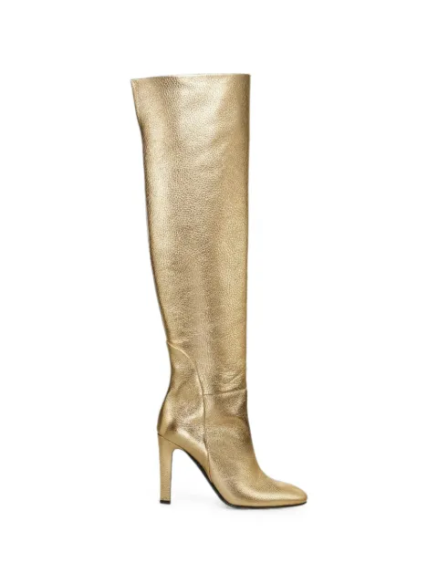 Temperley London botas altas Tempest de piel