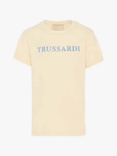 TRUSSARDI JUNIOR t-shirt à logo brodé