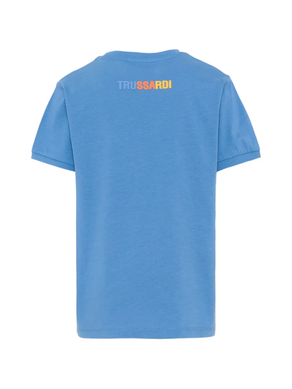 TRUSSARDI JUNIOR T-shirt met logoprint Blauw