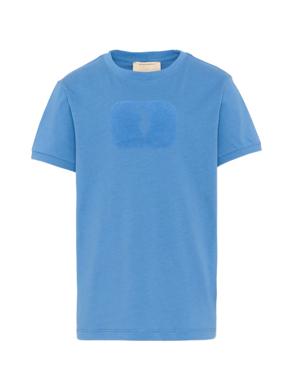 TRUSSARDI JUNIOR logo-print short-sleeve T-shirt - Blu