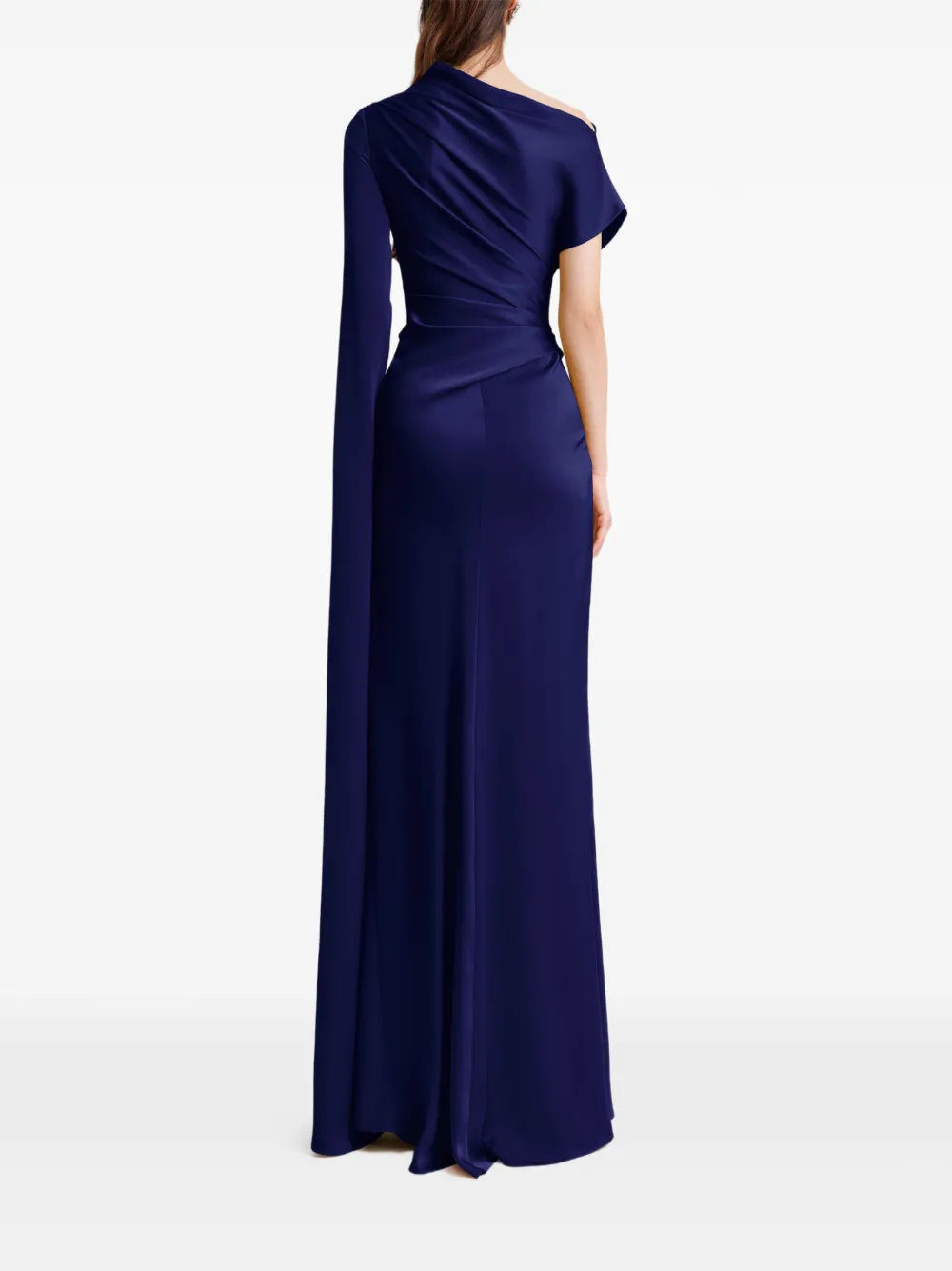 Gemy Maalouf Asymmetrische gedrapeerde jurk Blauw