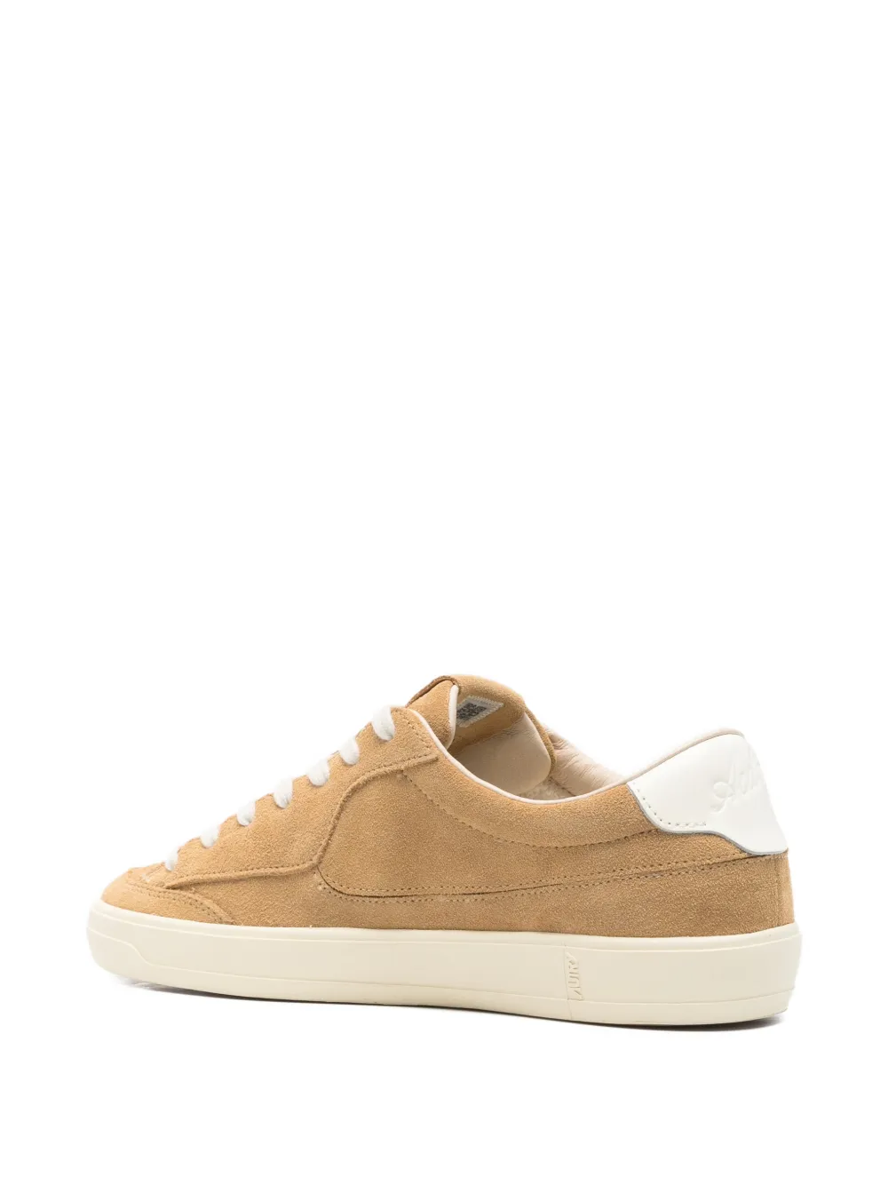 Autry Sneakers met logopatch Beige