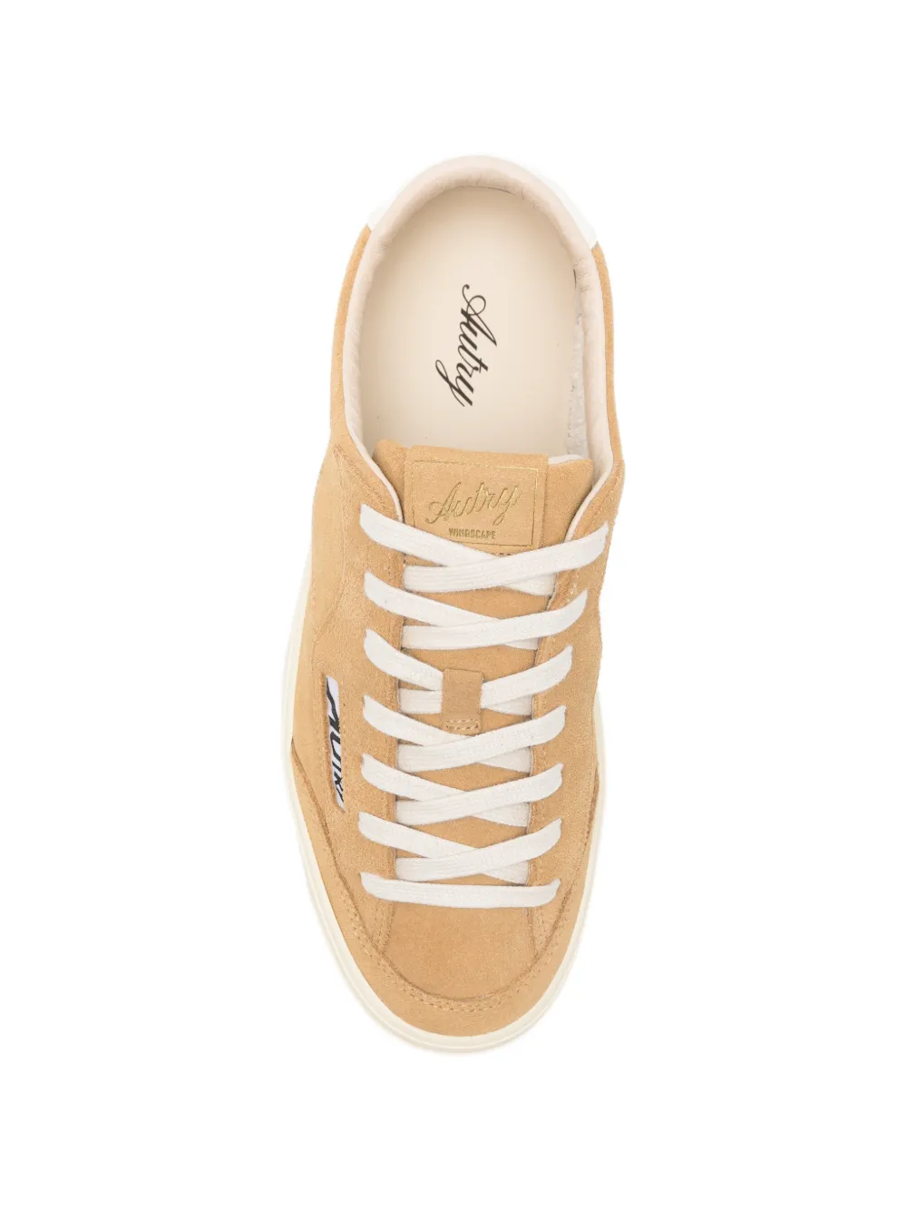 Autry Sneakers met logopatch Beige