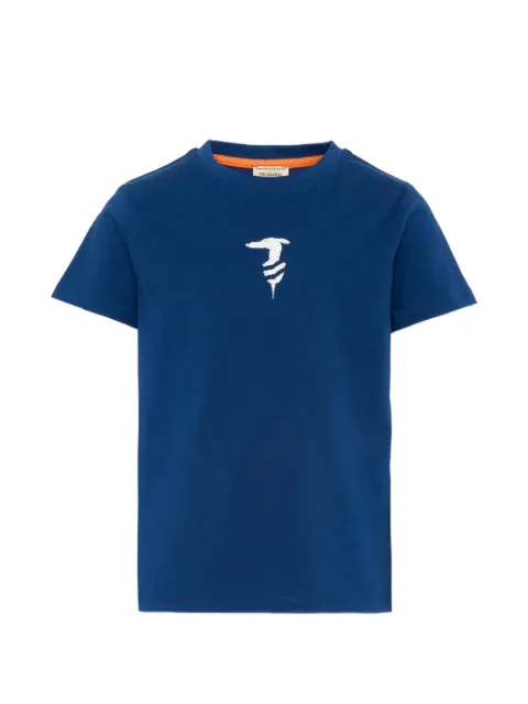 TRUSSARDI JUNIOR playera manga corta con logo estampado