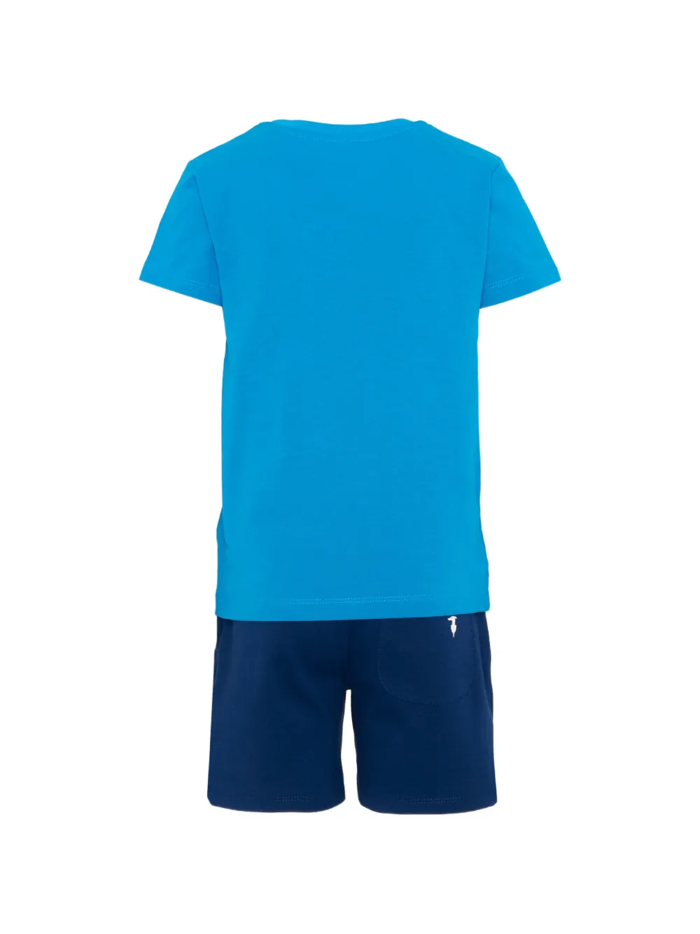 TRUSSARDI JUNIOR Shorts met logoprint Blauw