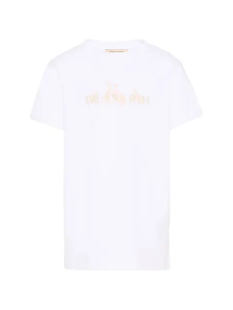 TRUSSARDI JUNIOR logo-print short-sleeve T-shirt