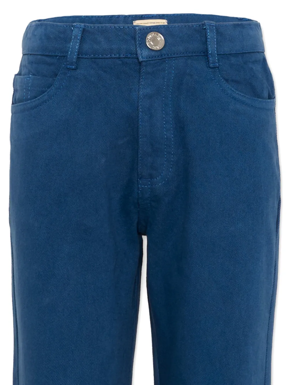 TRUSSARDI JUNIOR Broek met logopatch Blauw