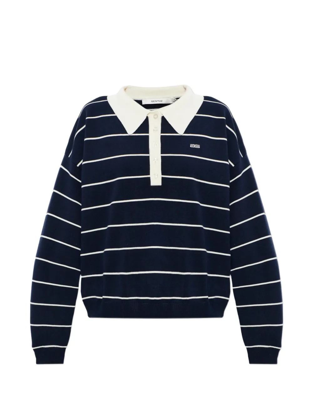 Gestuz GZtaige striped polo shirt - Blu