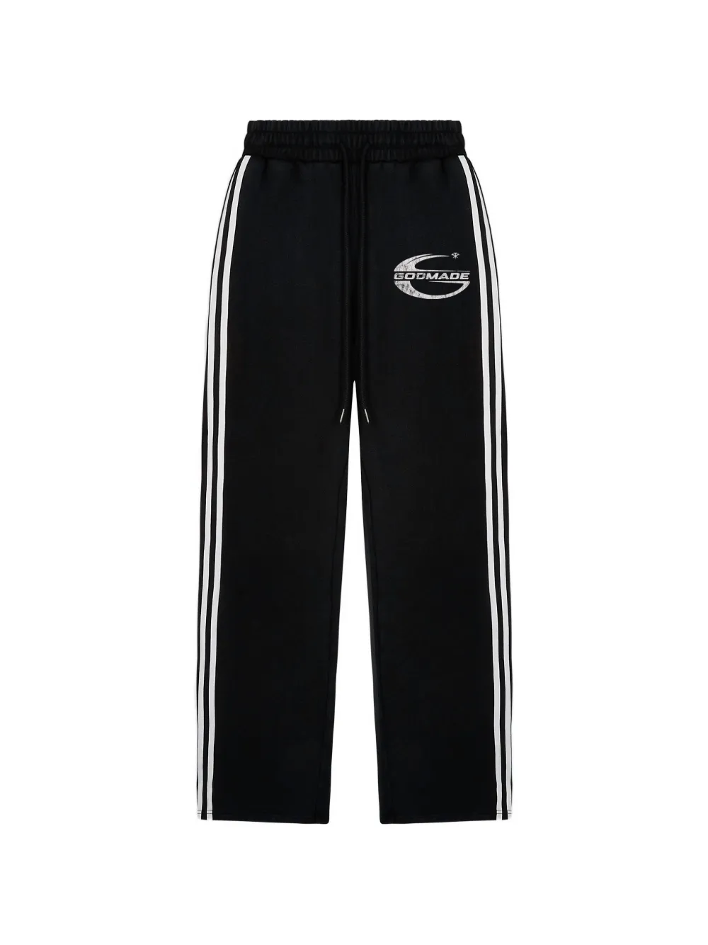 GODMADE Imperial side-stripe track pants - Nero
