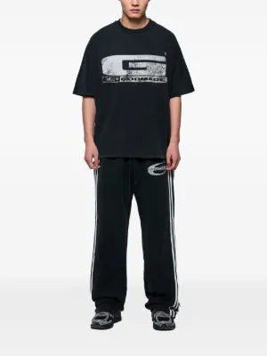 Imperial side-stripe track pants 3