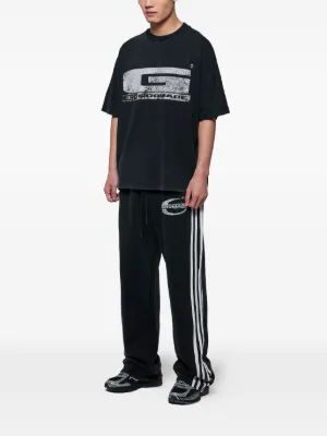 Imperial side-stripe track pants 5