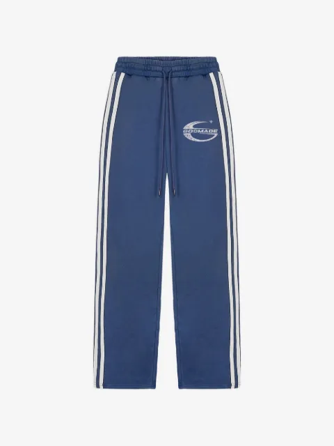 GODMADE pantalon de jogging Imperial à bandes contrastantes