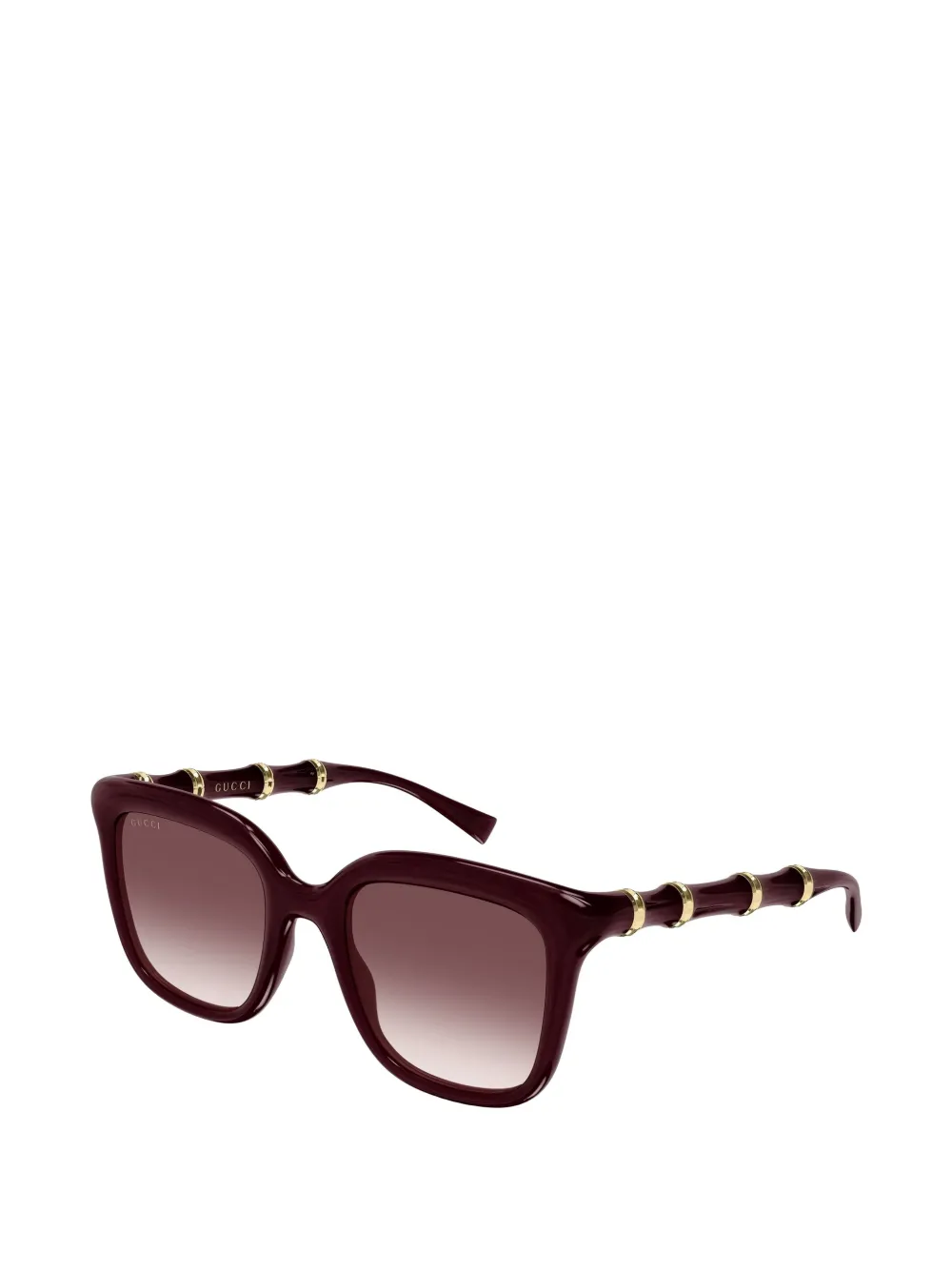 Gucci Eyewear Zonnebril met vierkant montuur Paars